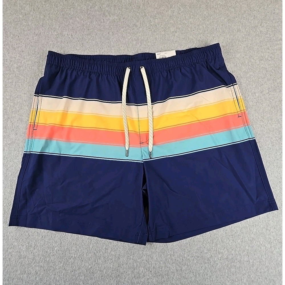Sonoma Swim Trunk Shorts Mens Size XL Lined 7" Inseam Swimming Short NWT